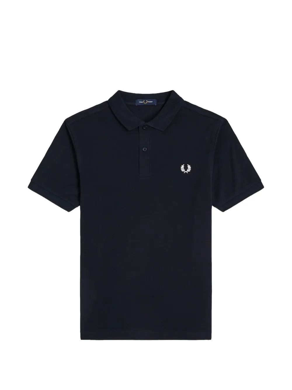 Fred Perry Katoenen poloshirt met geborduurd logo Blauw