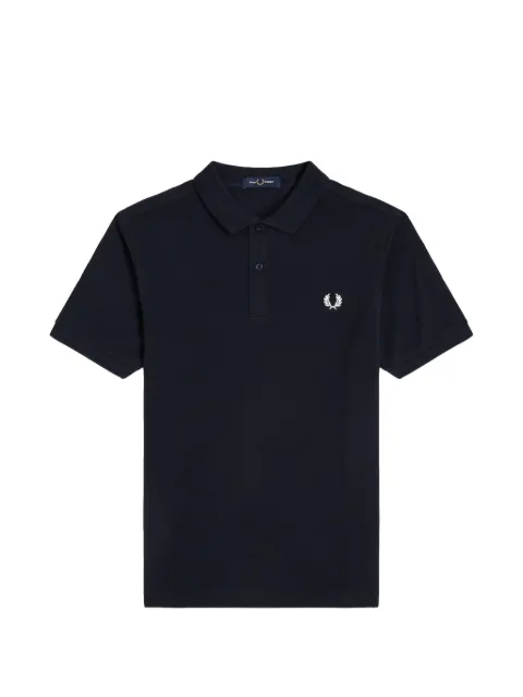 Fred Perry logo-embroidered cotton polo shirt