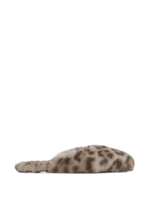 Apparis Demi leopard-print slippers