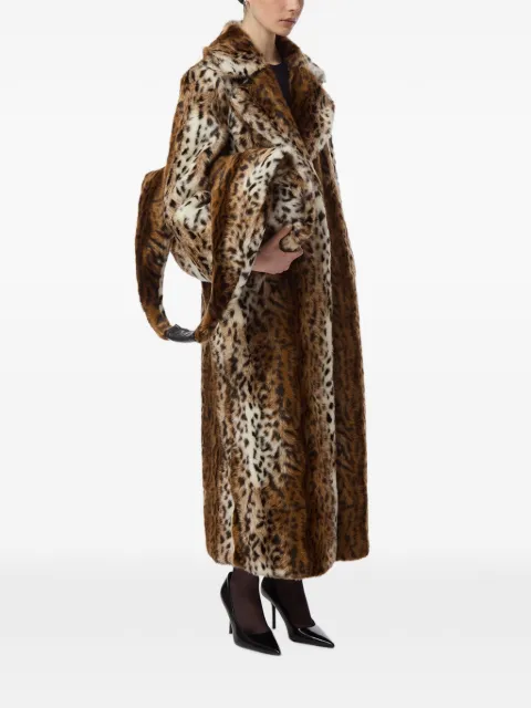 Apparis Maxi Colette leopard-print shoulder bag