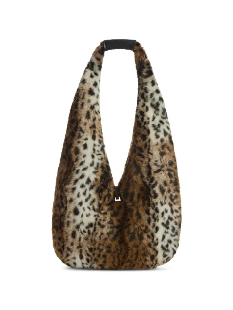 Apparis Maxi Colette leopard-print shoulder bag