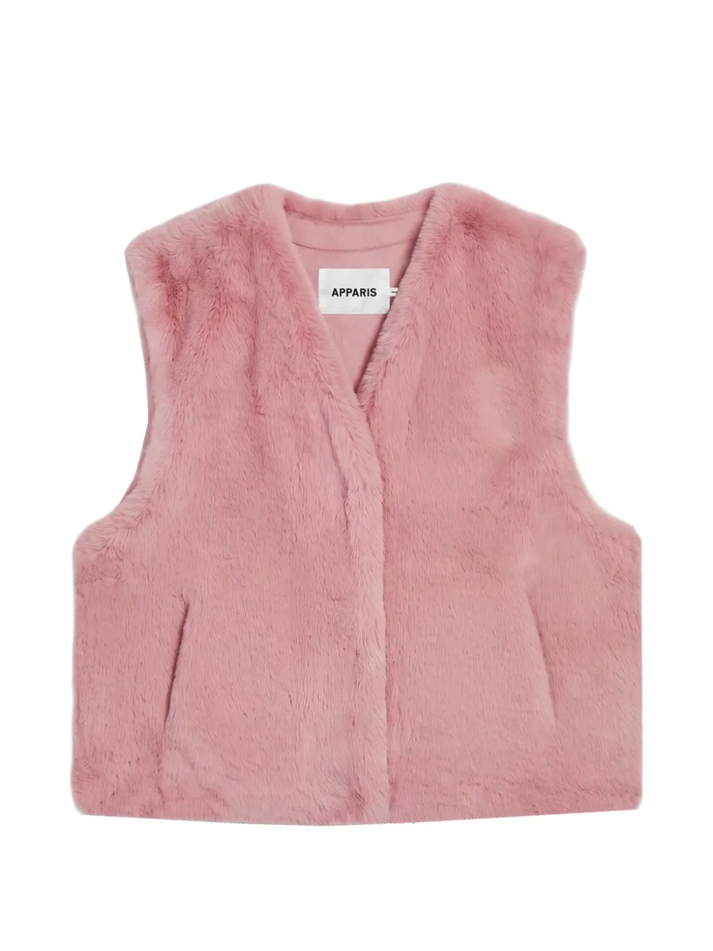 Apparis Lyle faux-fur gilet - Rosa