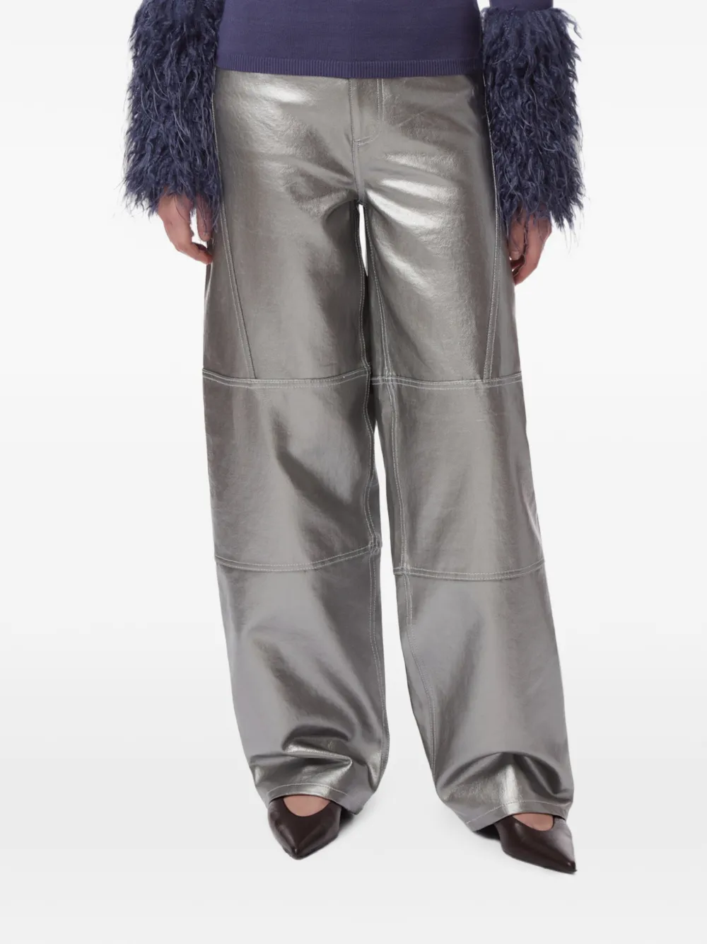 Apparis Wyatt broek Zilver