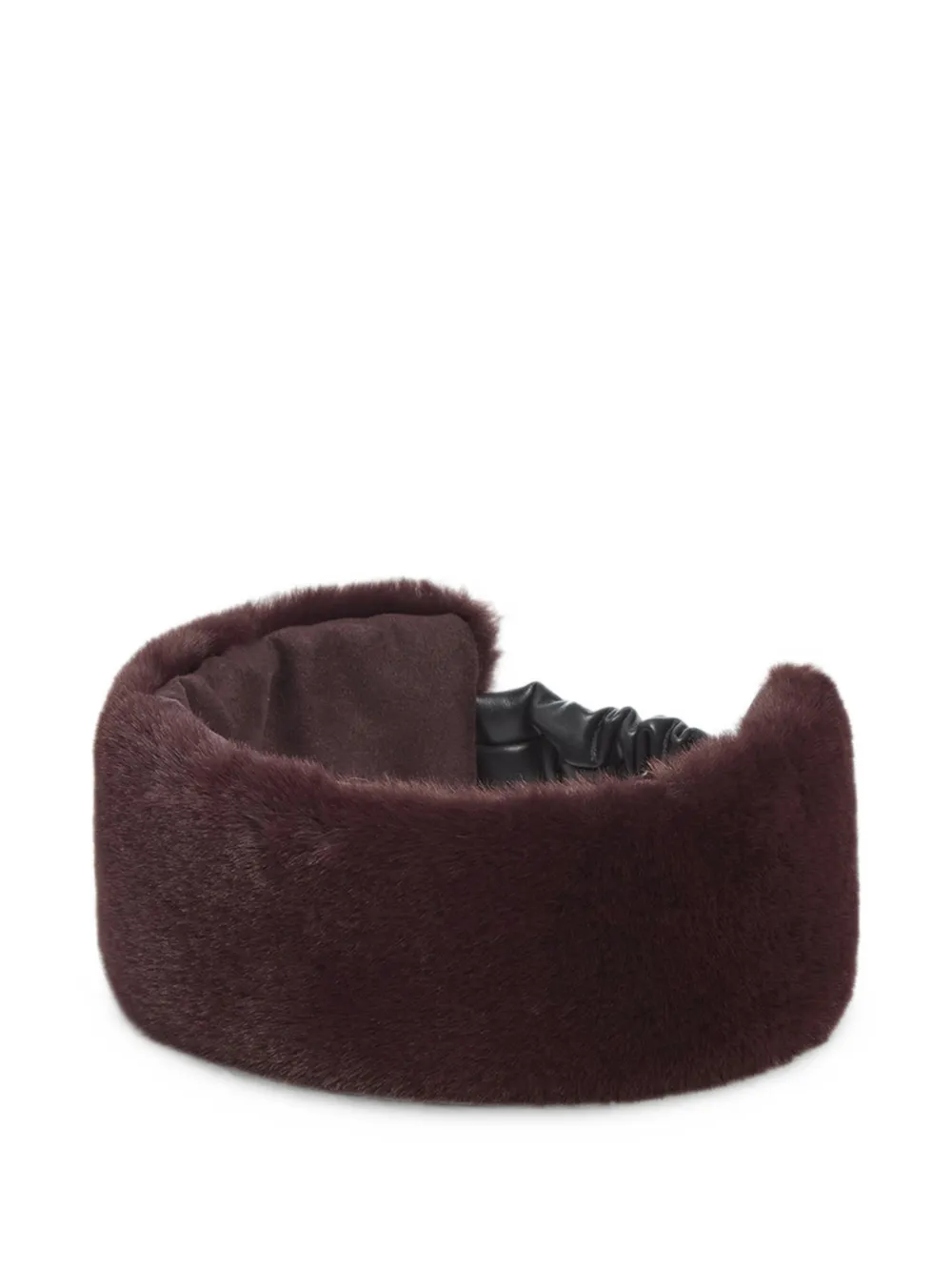 Apparis Eleni faux-fur headband