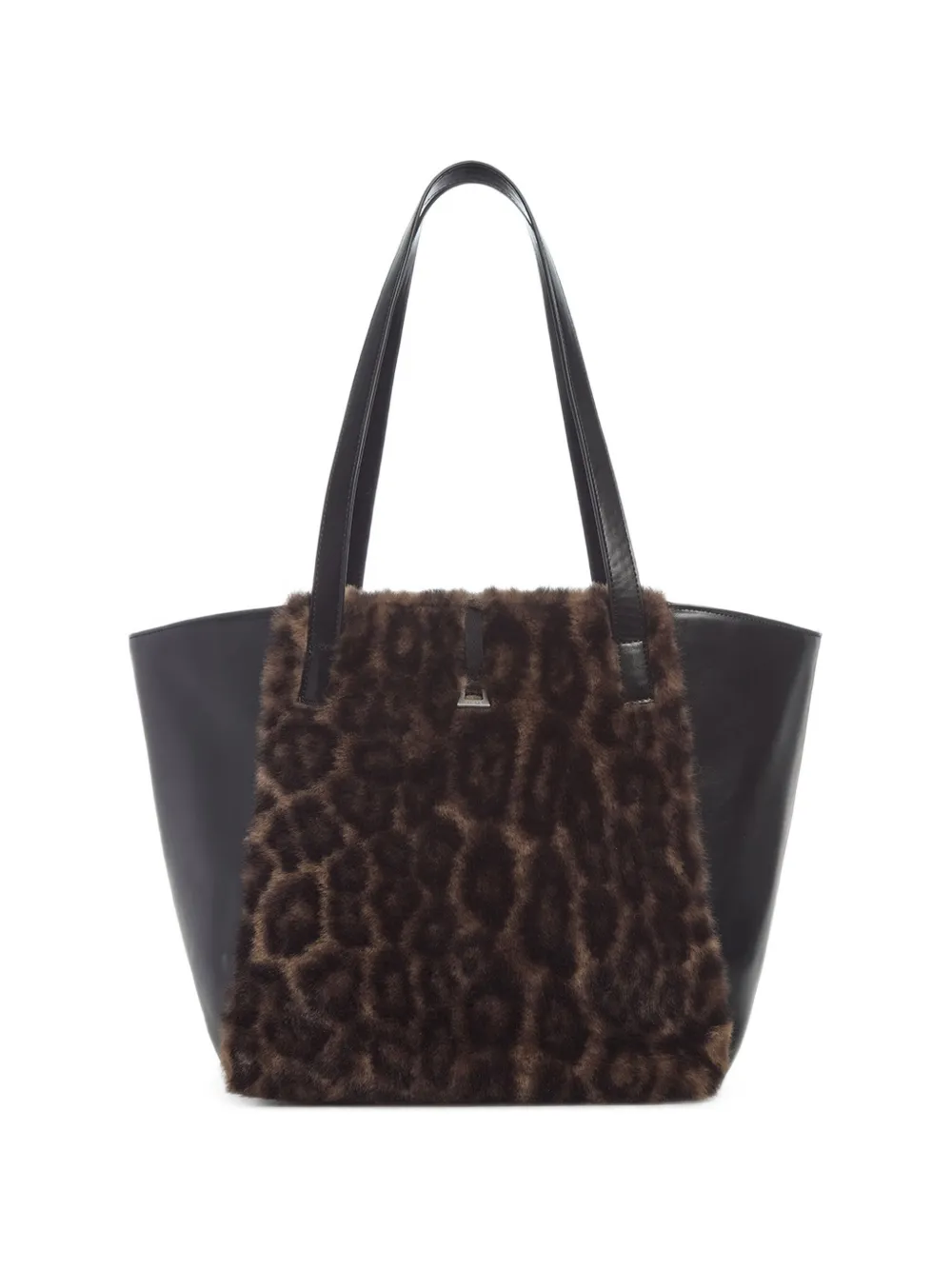Apparis Rana leopard-print shoulder bag - Nero