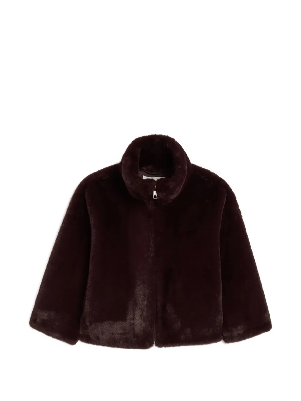 Apparis Brooks faux-fur jacket | Red | Image 1