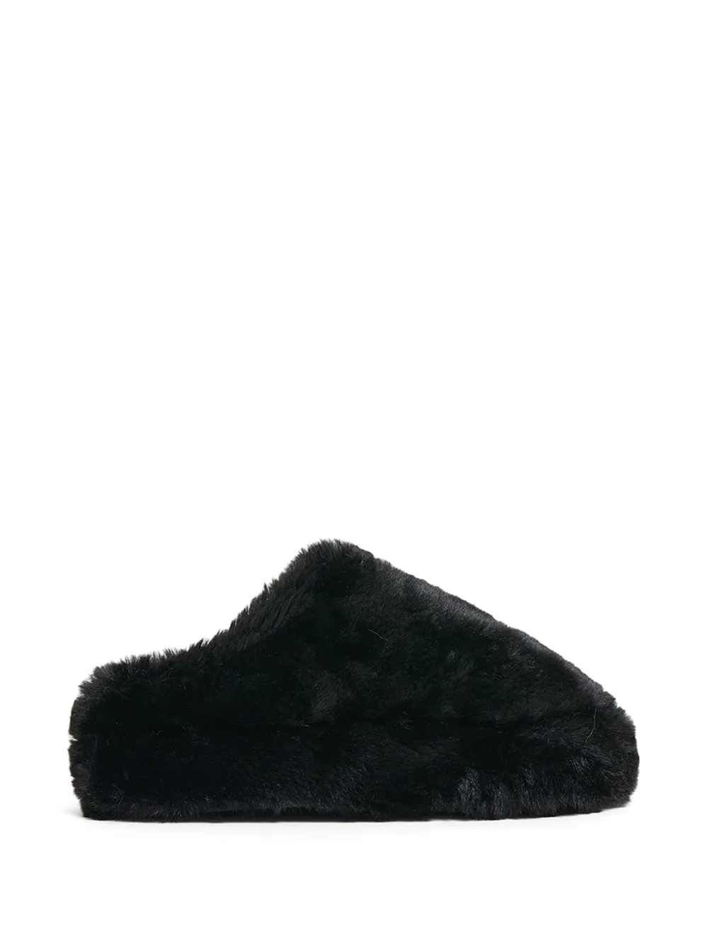 Apparis Misha faux-fur slippers - Schwarz