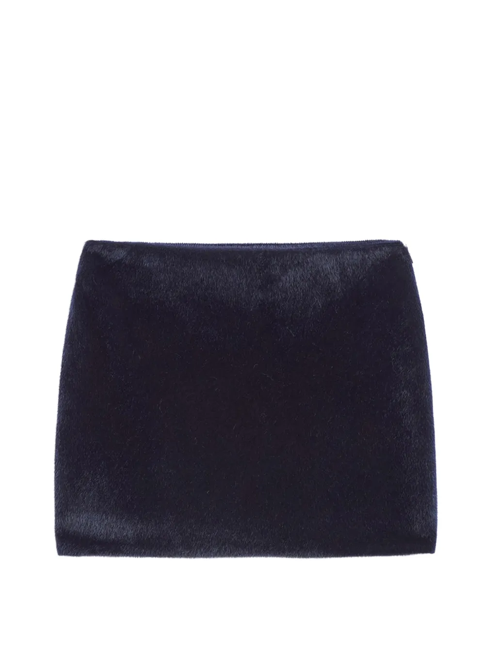 Apparis Pia faux-fur mini skirt - Bleu Apparis Pia faux-fur mini skirt - Bleu