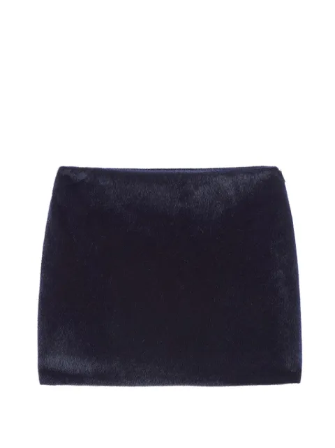 Apparis Pia faux-fur mini skirt