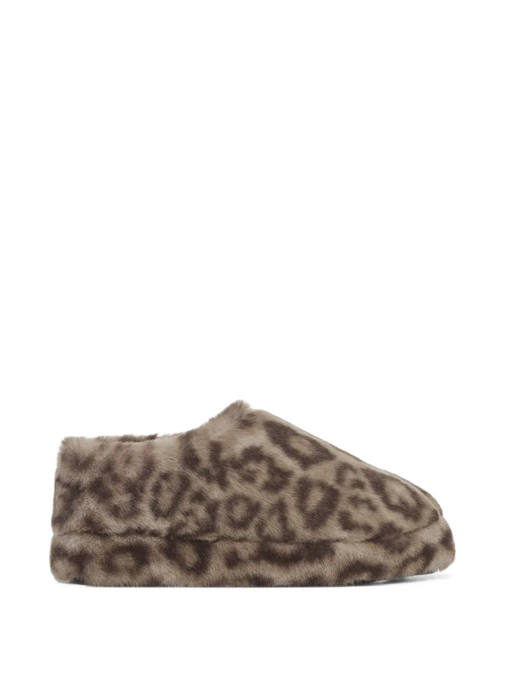 Apparis Misha leopard-print loafers - Marron Apparis Misha leopard-print loafers - Marron