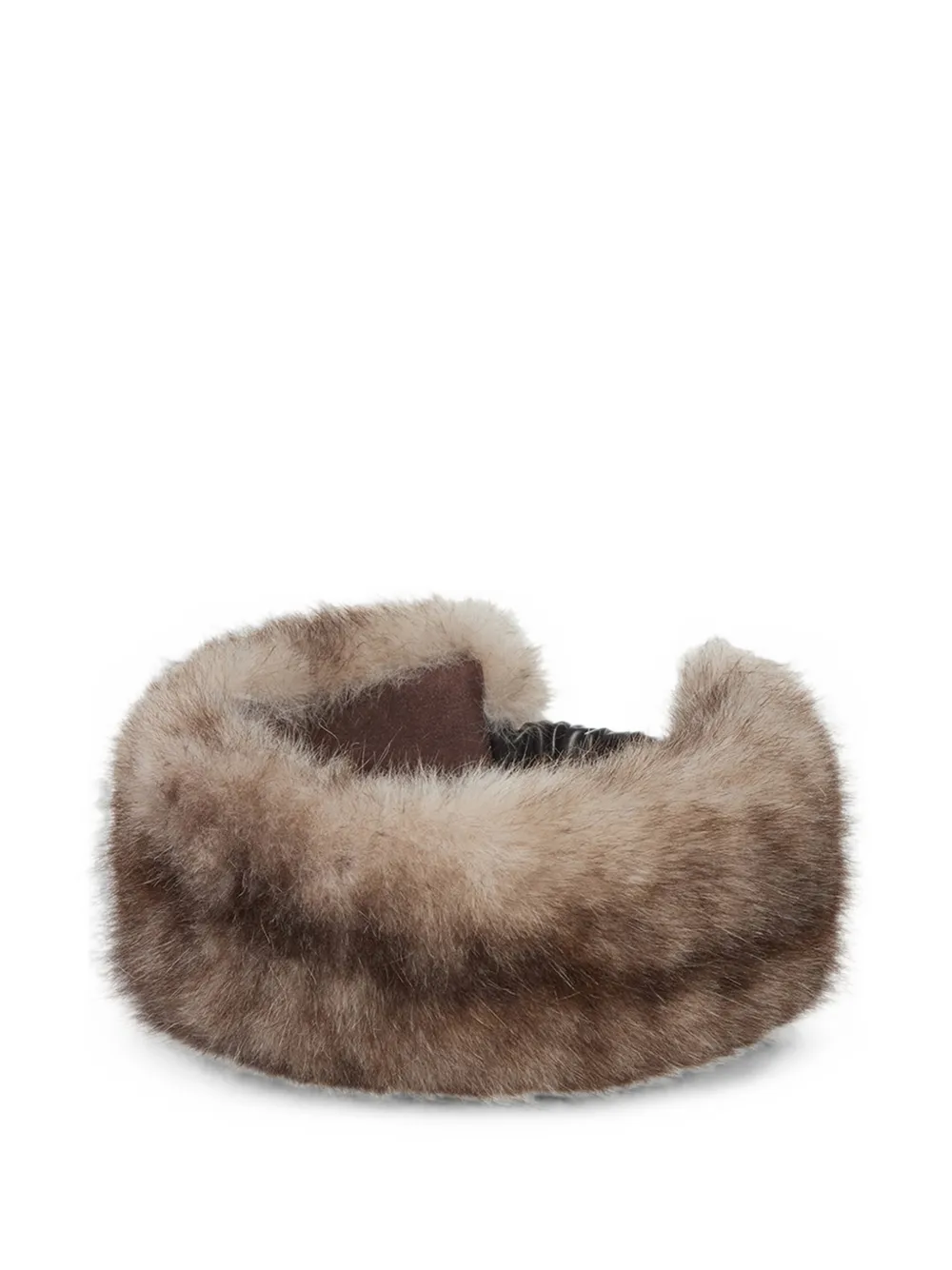 Apparis Eleni faux-fur headband
