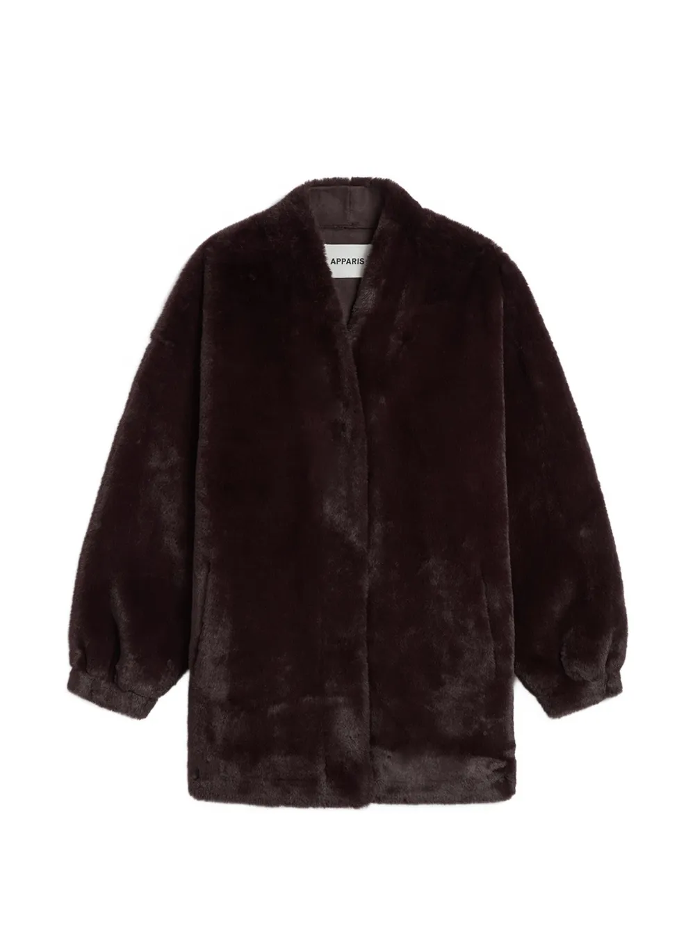 Apparis Jane faux-fur jacket - Marron Apparis Jane faux-fur jacket - Marron