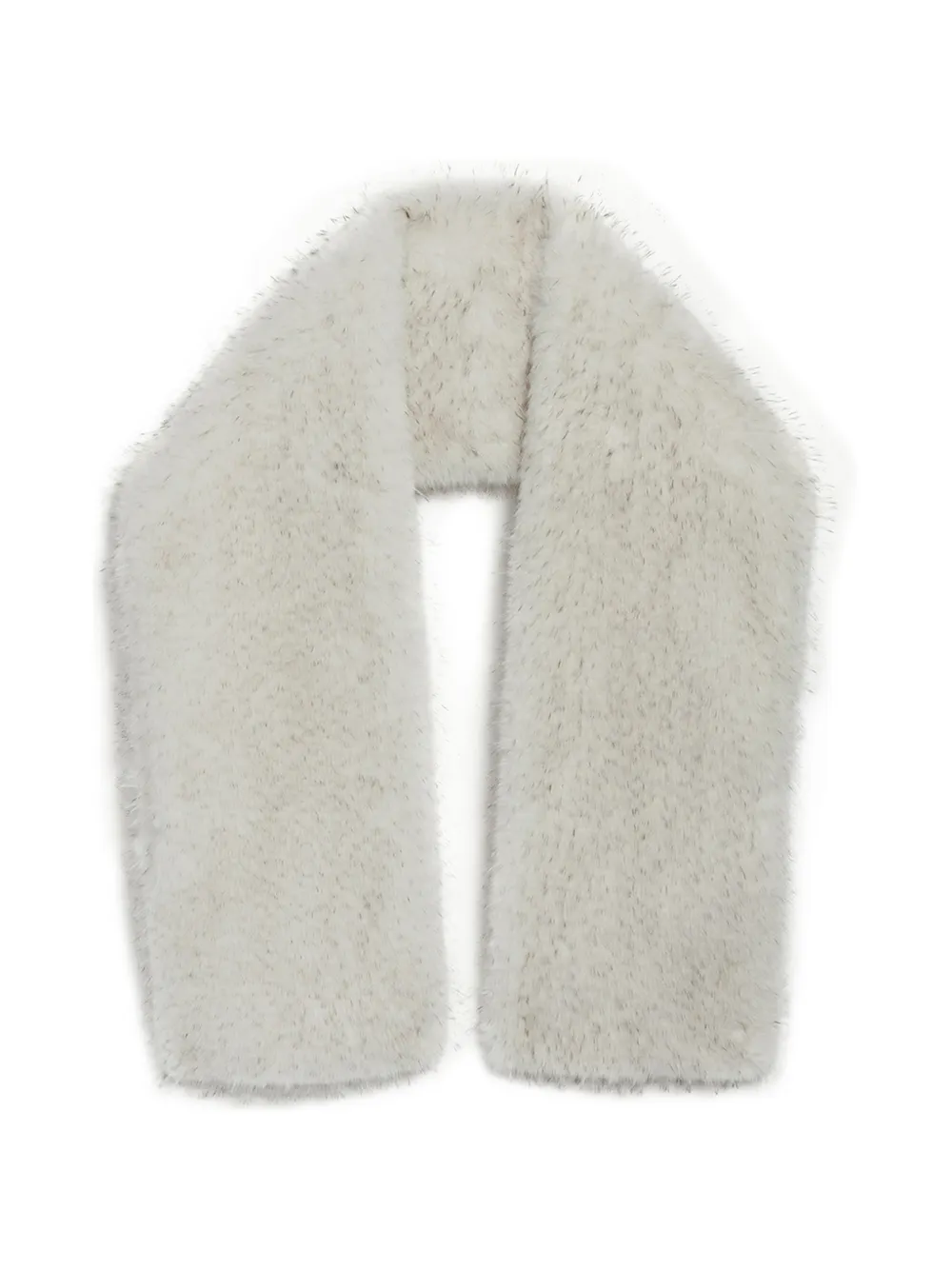 Apparis Dame Tipped sjaal van imitatiebont Beige