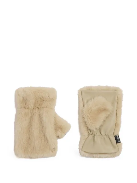 Apparis Harper faux-fur fingerless gloves