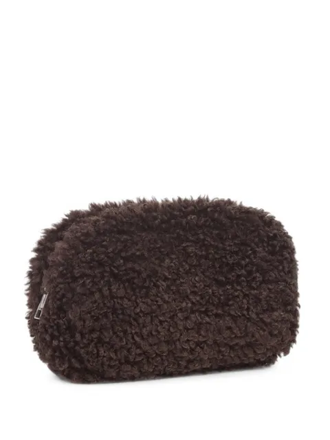Apparis Noor bouclé clutch bag