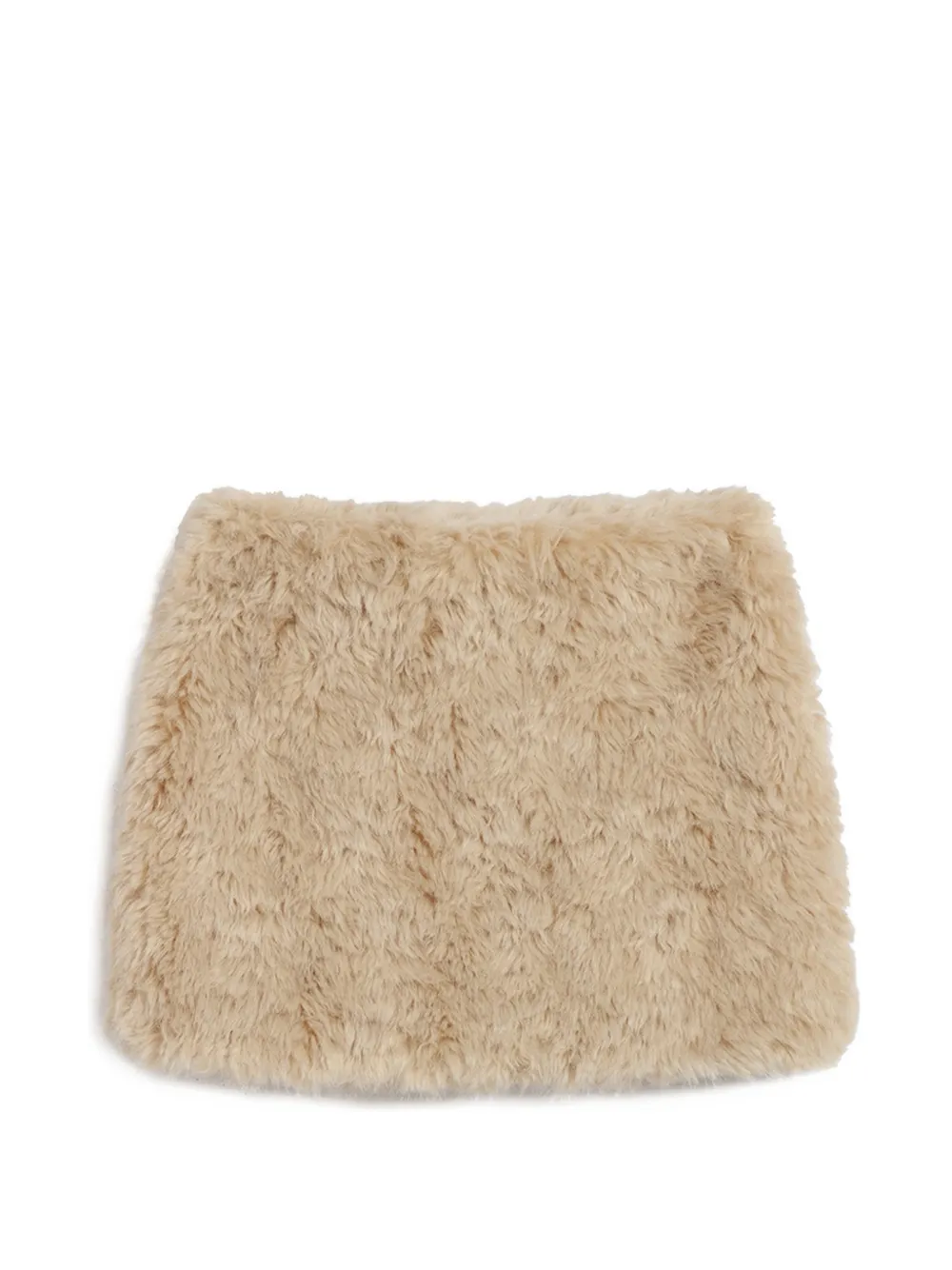 Apparis Pia Sherpa mini skirt - Toni neutri