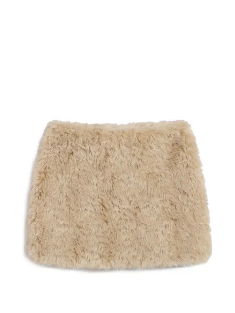 Apparis Pia Sherpa mini skirt