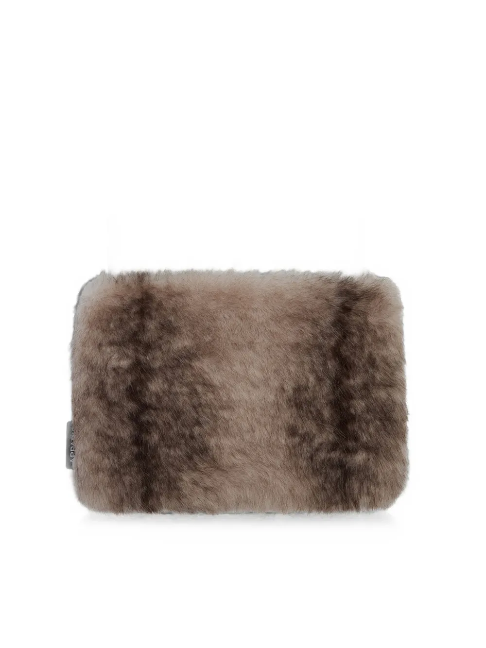 Apparis Elle laptophoes van imitatiebont Beige
