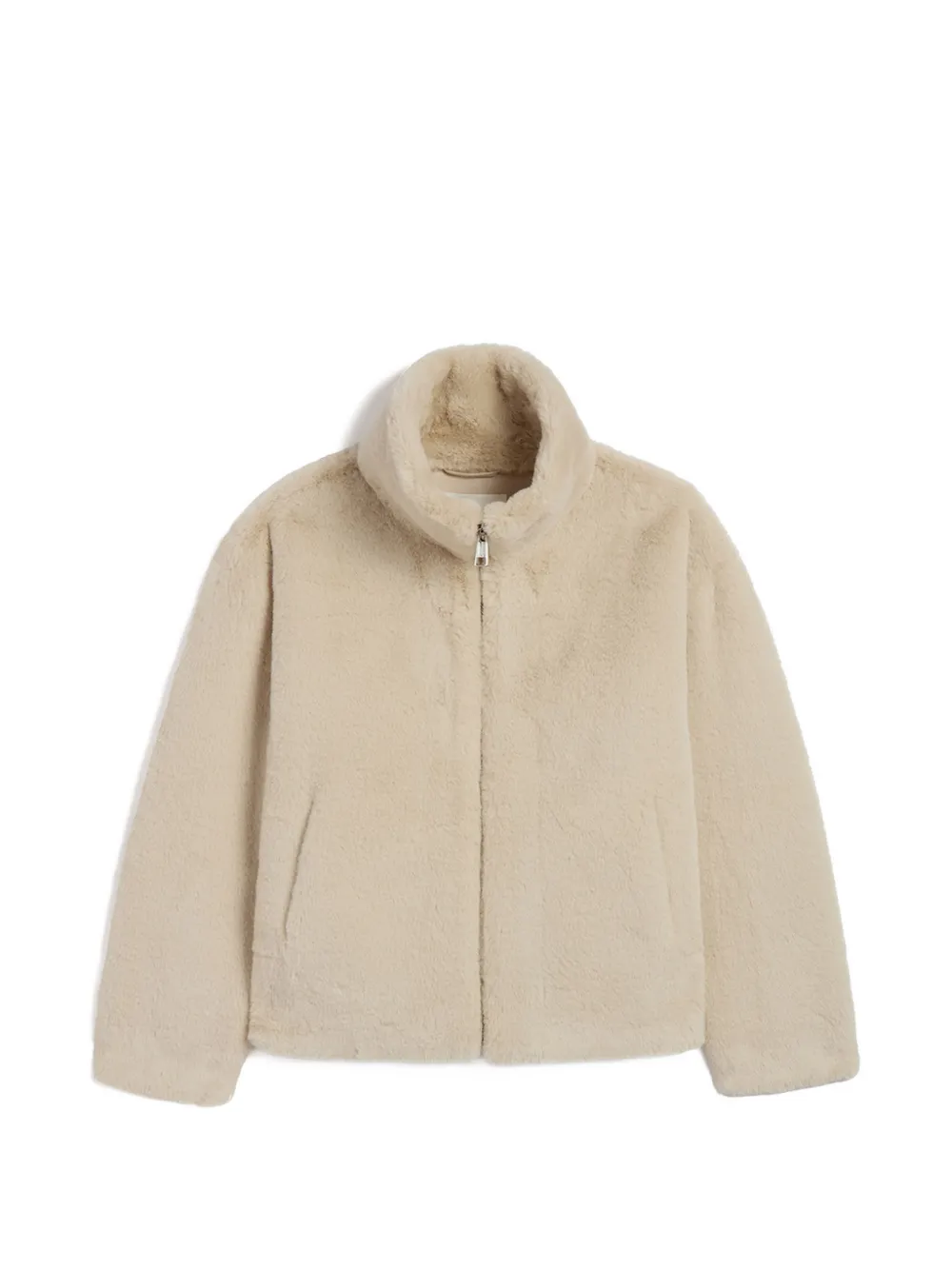Apparis Brooks faux-fur coat - Tons neutres Apparis Brooks faux-fur coat - Tons neutres
