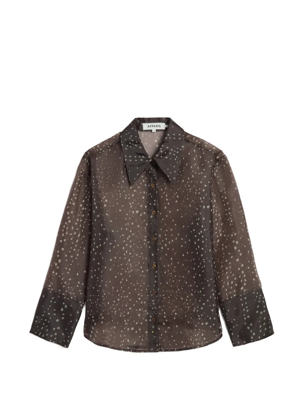 Apparis Tyra organza shirt