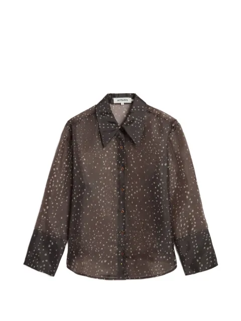 Apparis Tyra organza shirt