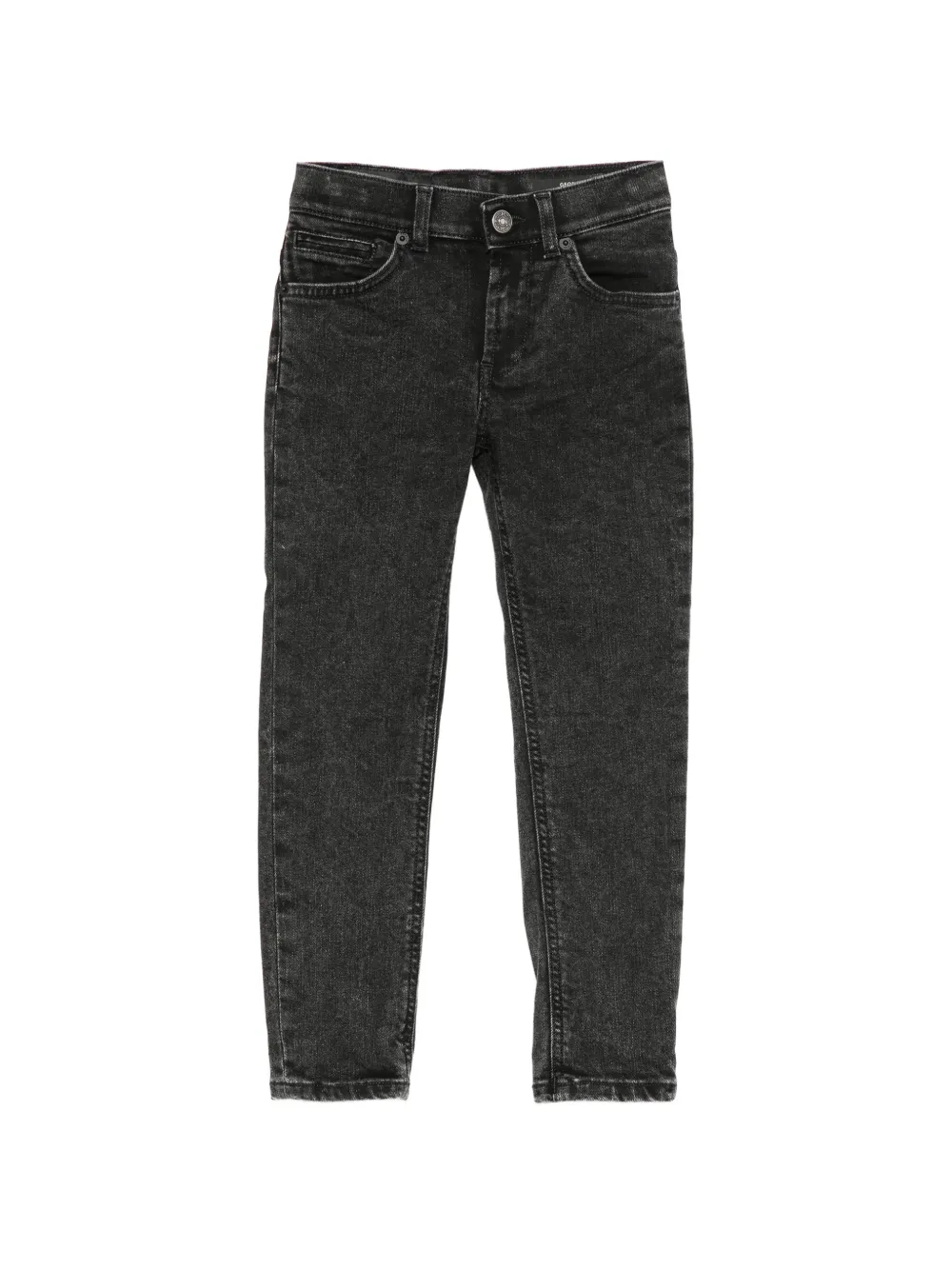 DONDUP KIDS George acid-wash jeans - Grigio