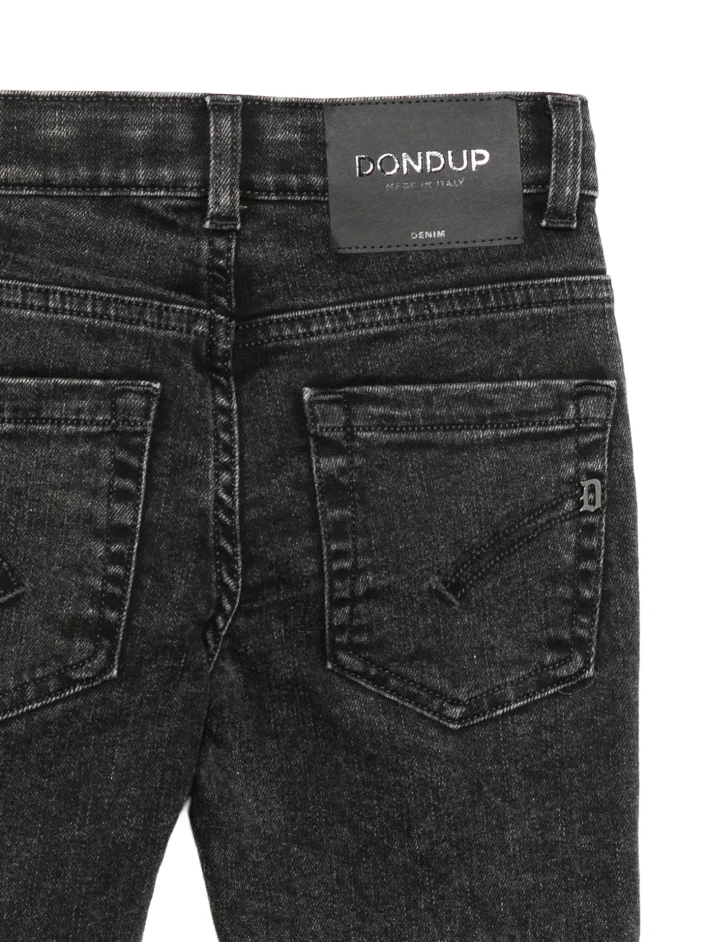 DONDUP KIDS George jeans met acid-wassing Grijs