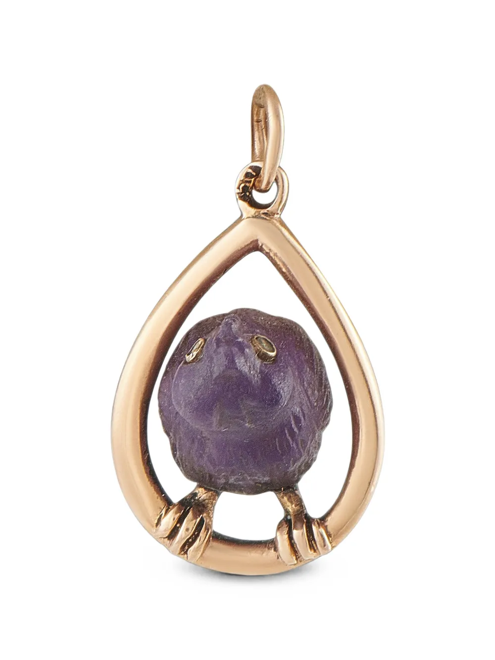 Fabergé amethyst and diamond bird pendant - Rosa