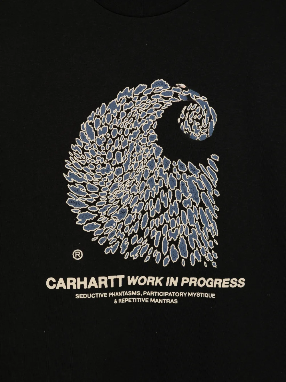 Carhartt WIP T-shirt met grafische print Zwart