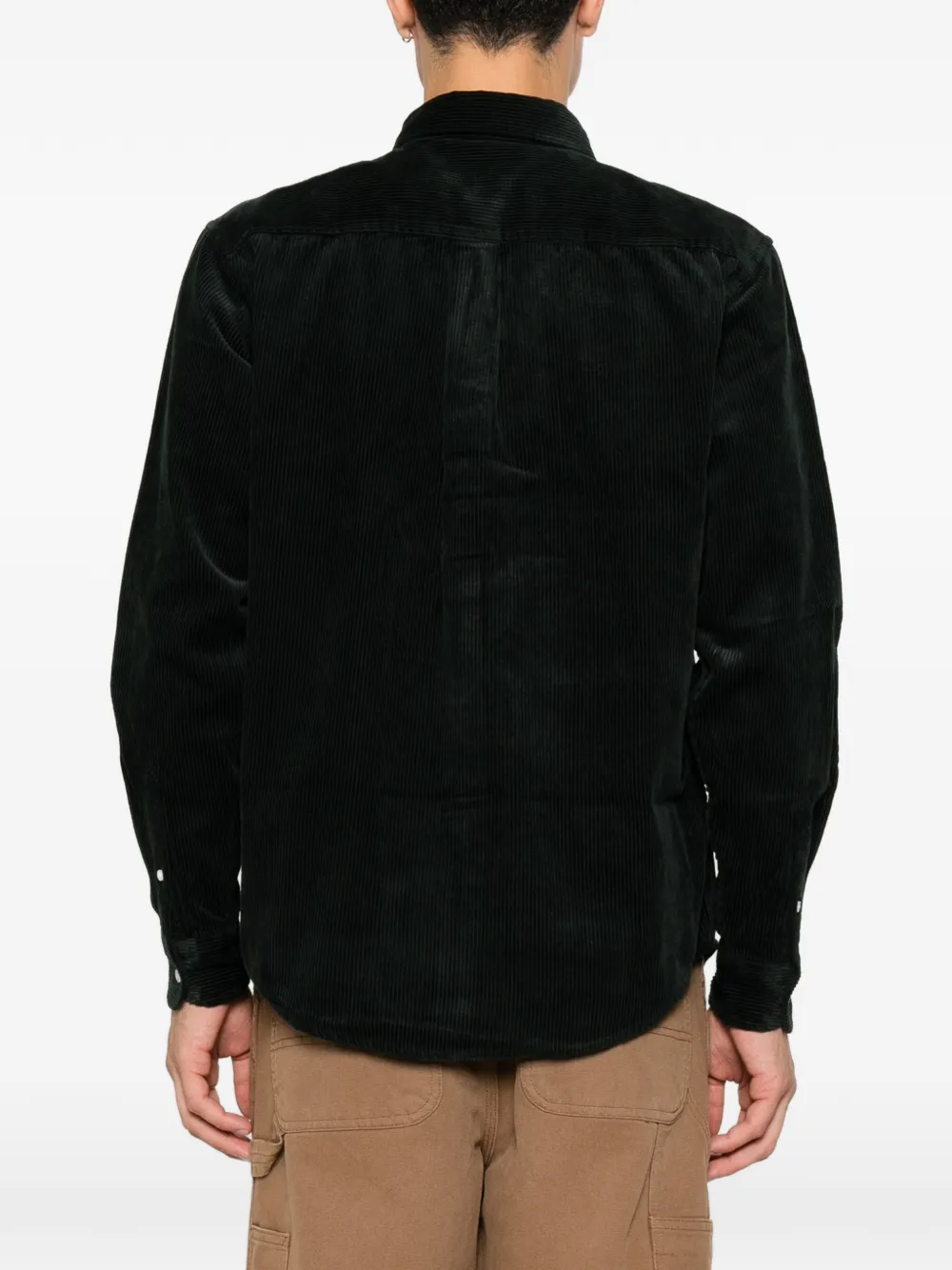 Carhartt WIP Ribfluwelen overhemd Groen