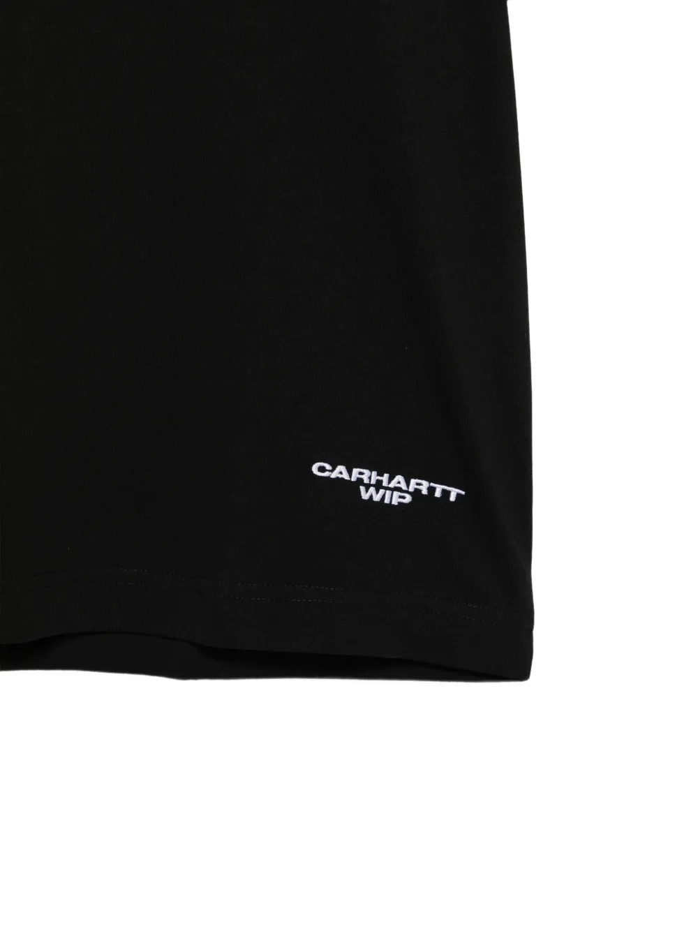 Carhartt WIP Katoenen T-shirt met logoprint Zwart