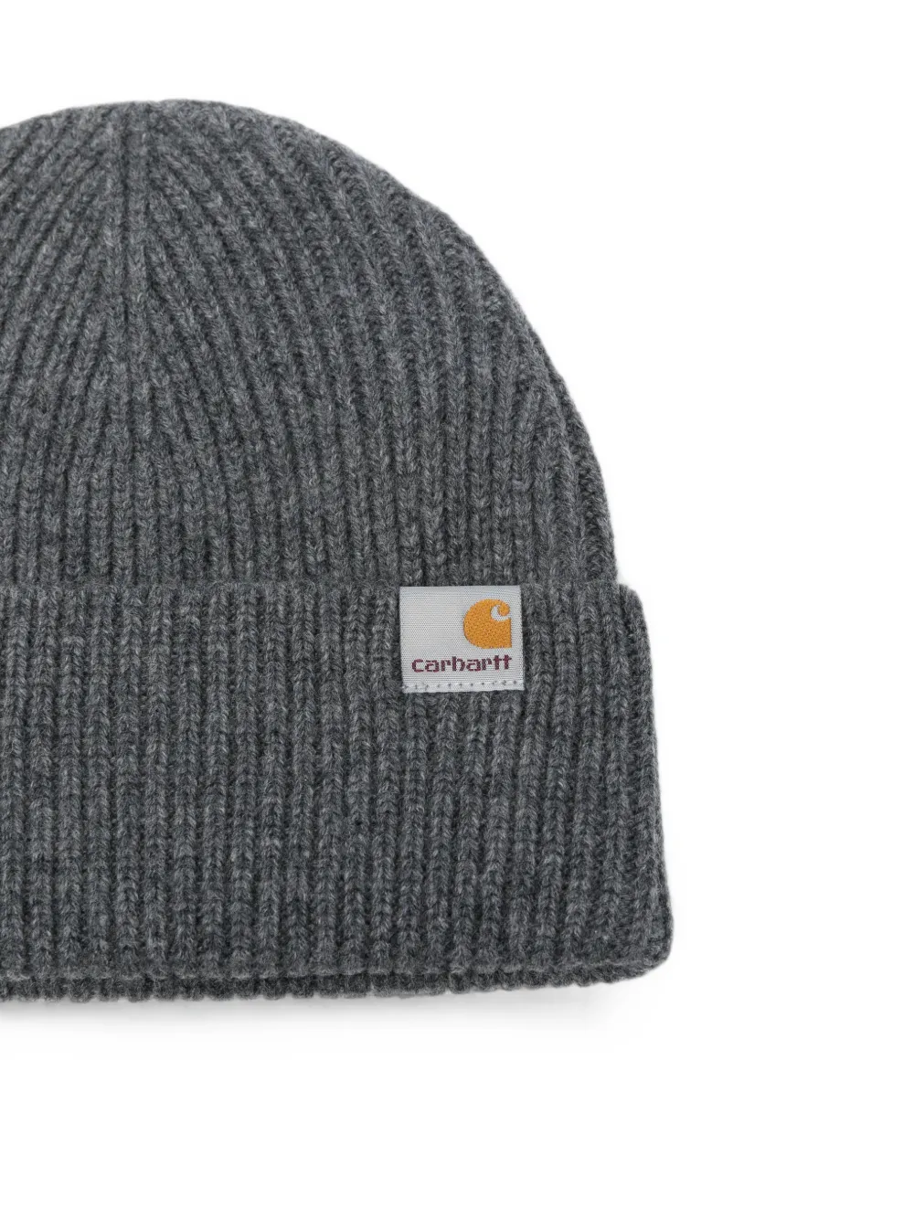 Carhartt WIP Ribgebreide muts Grijs