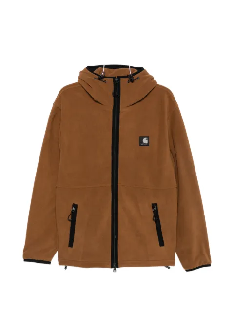 Carhartt WIP logo-patch hooded jacket