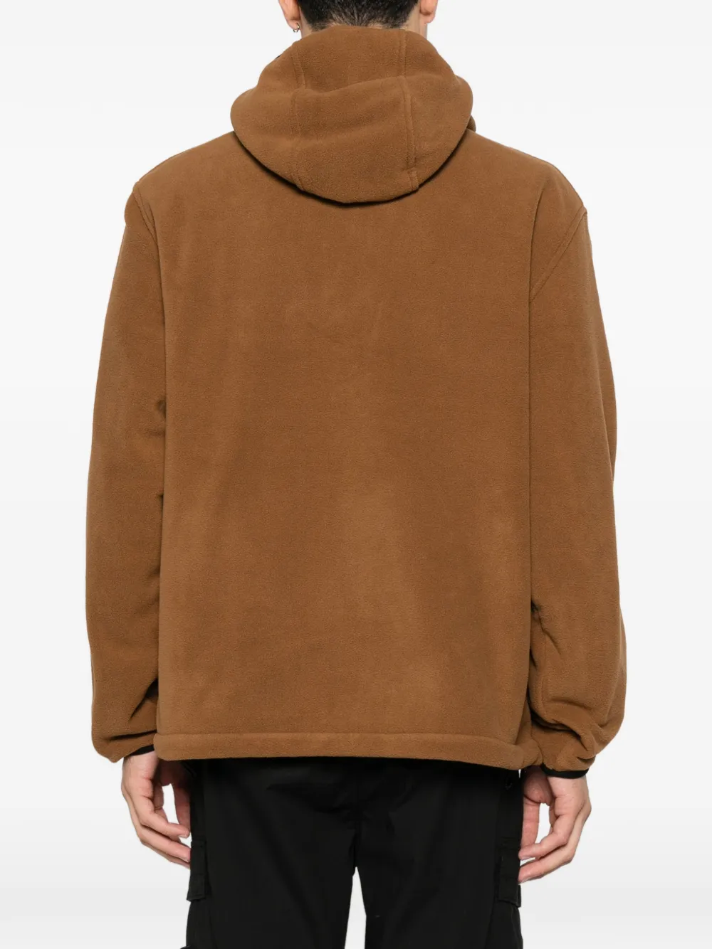 Carhartt WIP Jack met capuchon en logopatch Bruin