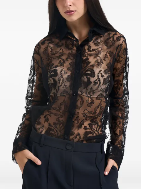 Semicouture camisa con encaje