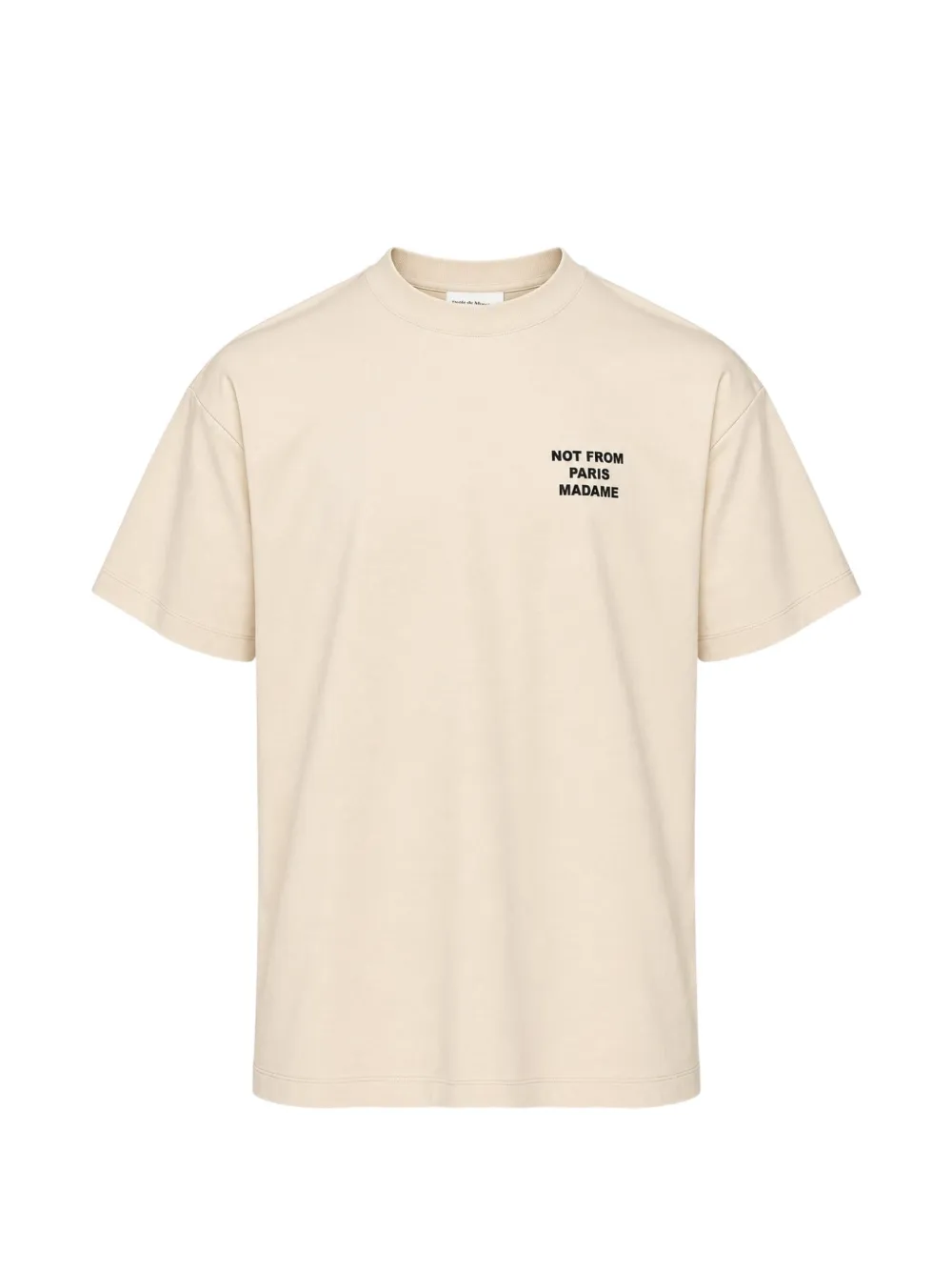 Drôle De Monsieur t-shirt Not From Paris Madame - Tons neutres Drôle De Monsieur t-shirt Not From Paris Madame - Tons neutres