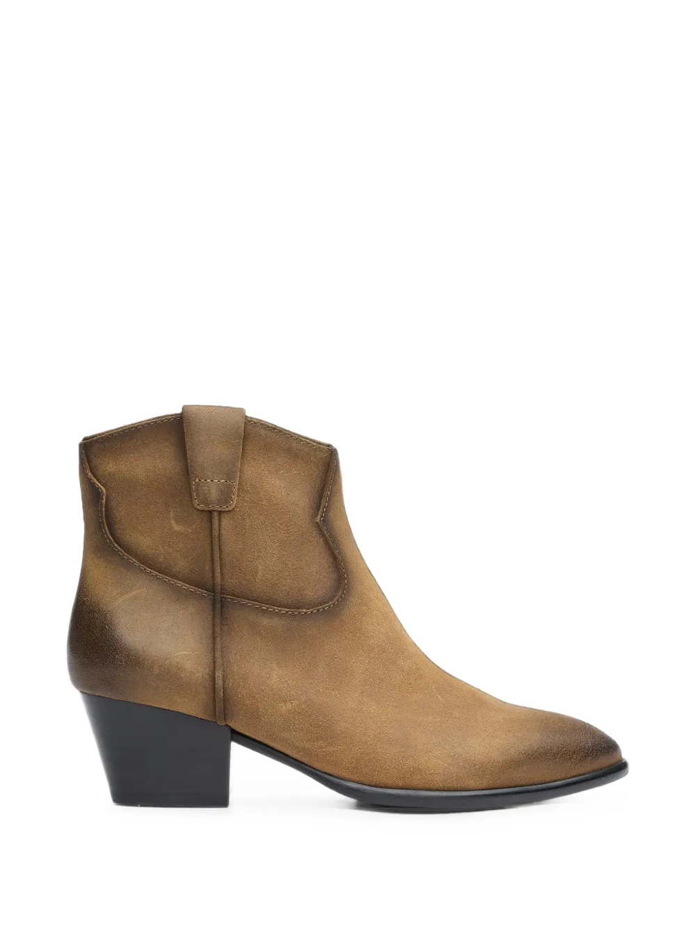Ash Fame faded-effect ankle cowboy boots