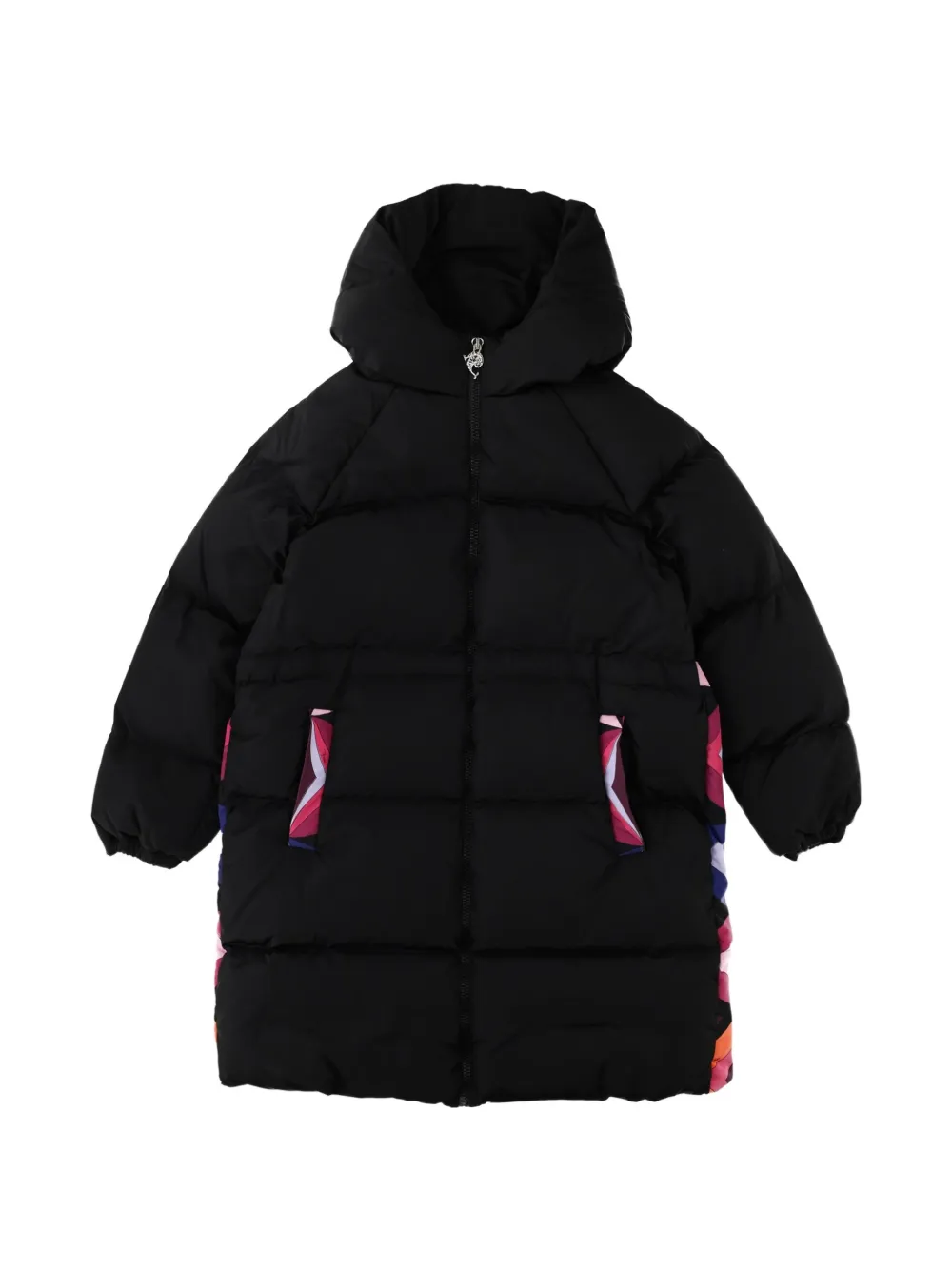 PUCCI Junior quilted puffer coat - Noir PUCCI Junior quilted puffer coat - Noir