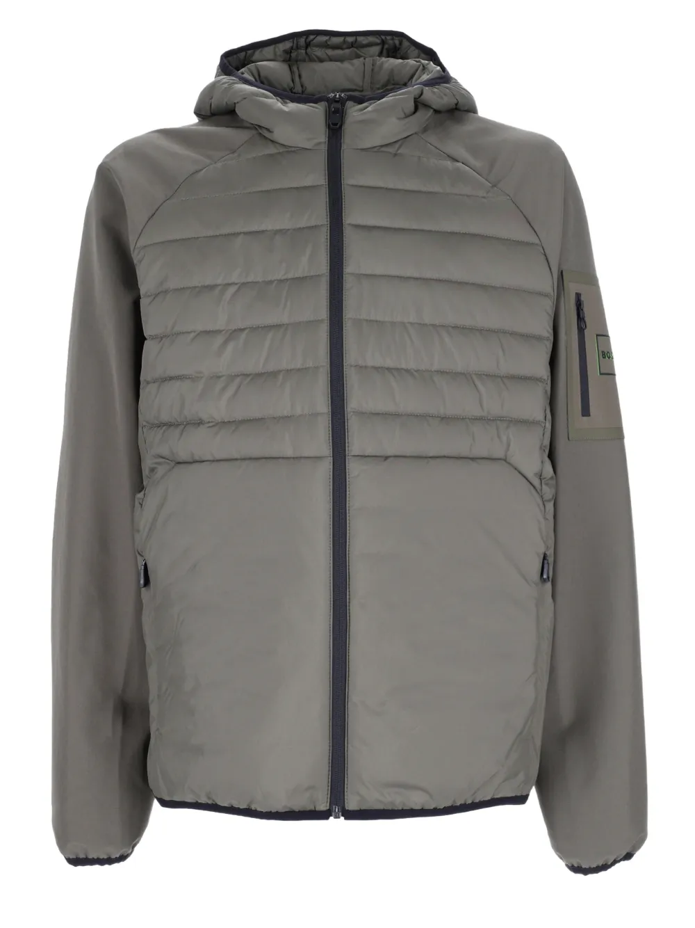 BOSS GREEN HUGO BOSS Gevoerd jack met capuchon Groen