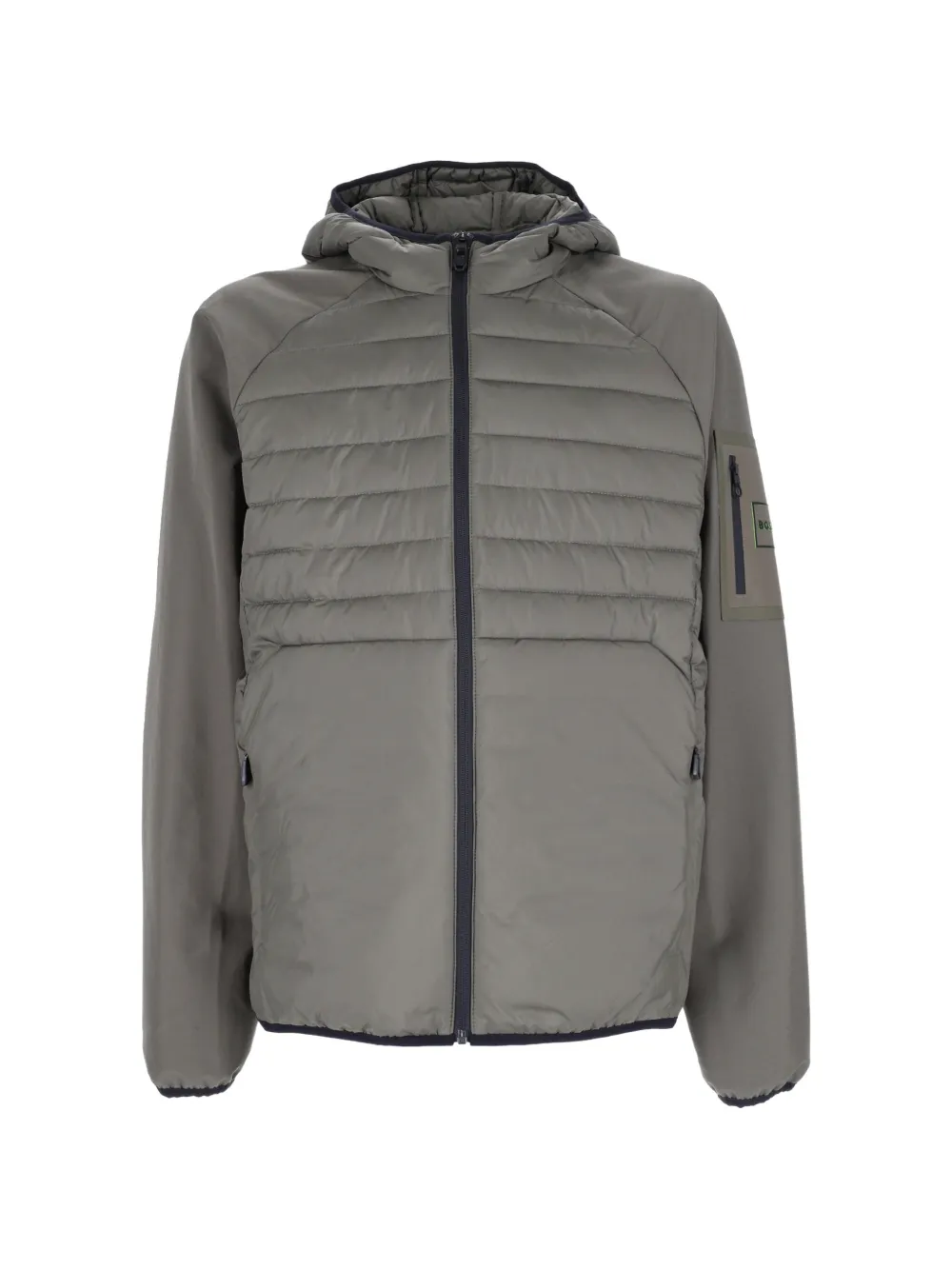 BOSS GREEN HUGO BOSS quilted hooded jacket