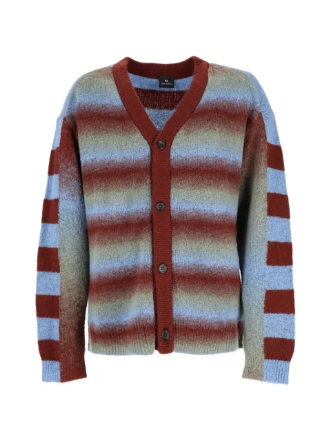 PS Paul Smith gradient striped cardigan