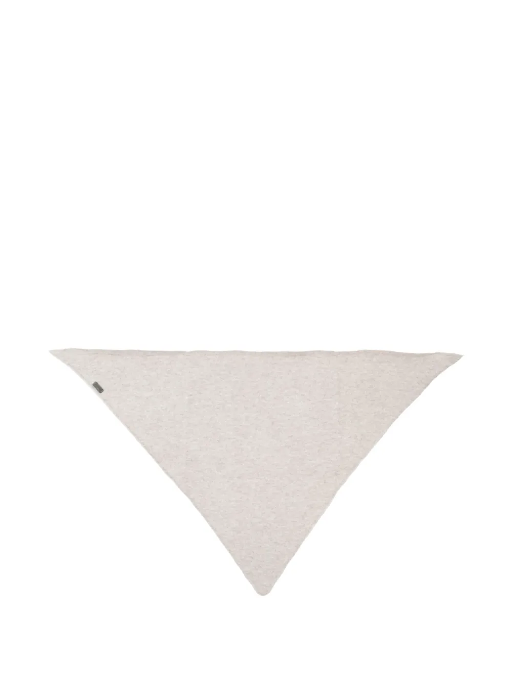 Brunello Cucinelli cashmere foulard with monili