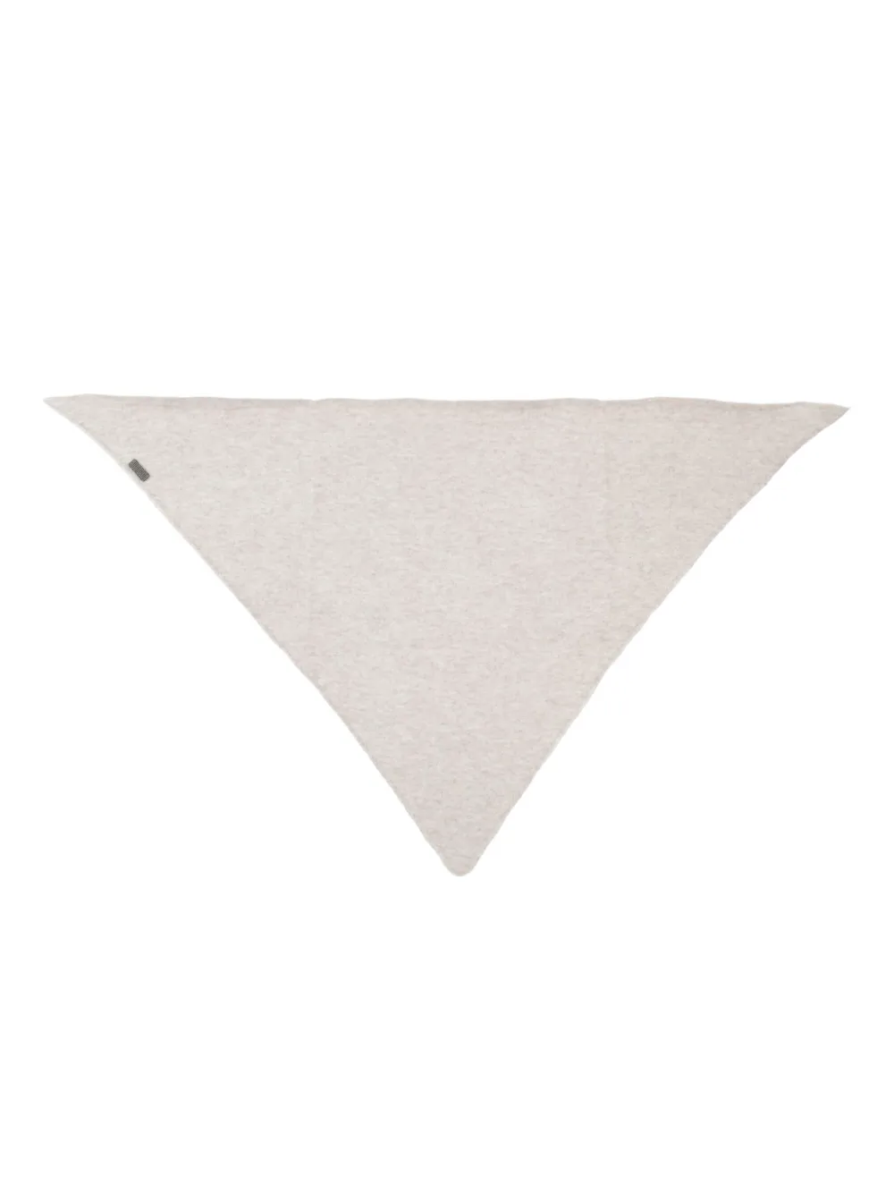 Brunello Cucinelli Kasjmier foulard met Monili Beige
