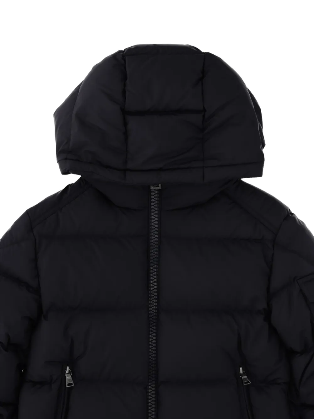 Moncler Enfant Jack met capuchon Zwart