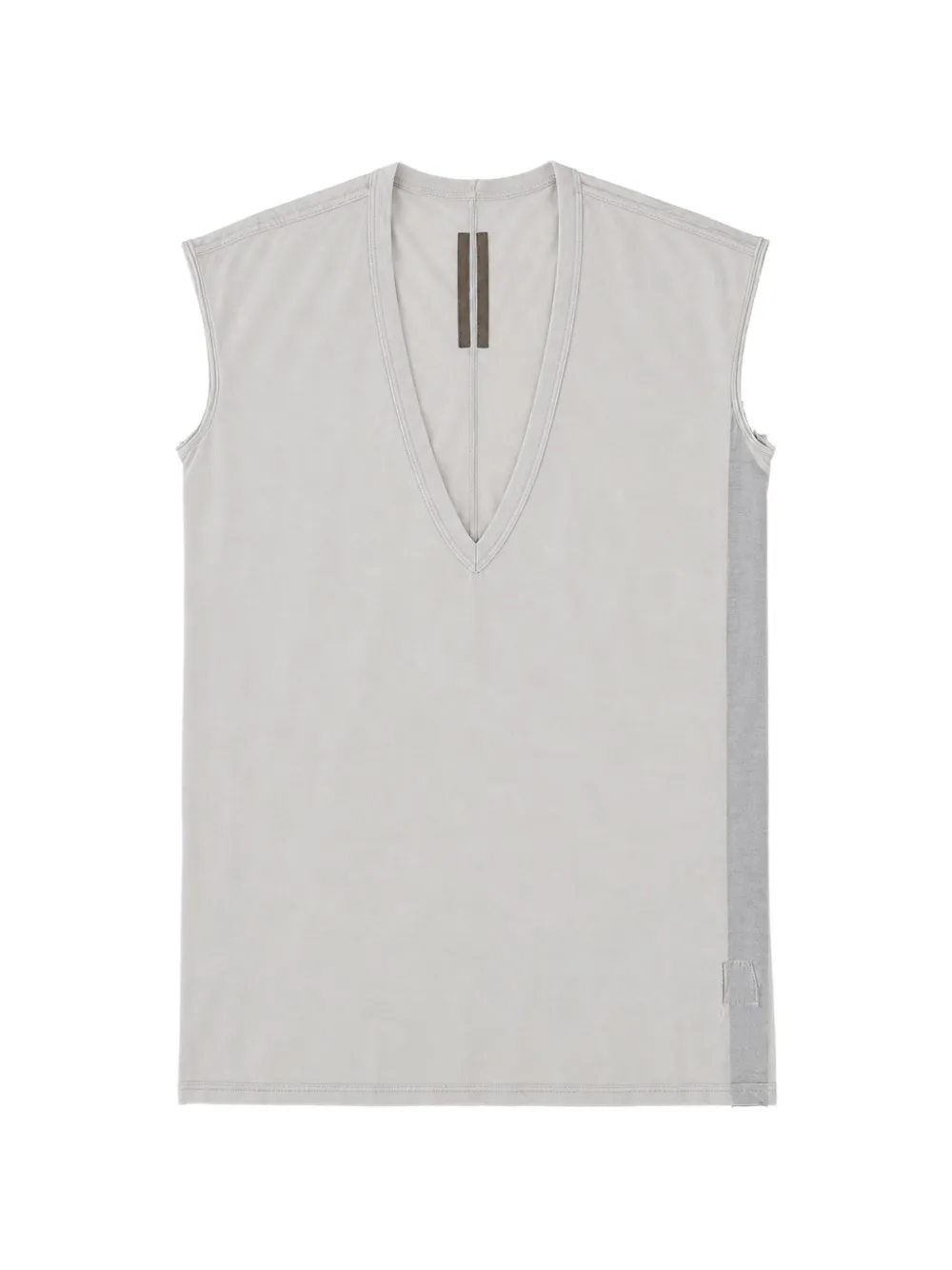 Rick Owens DRKSHDW Dylan T V-neck sleeveless T-shirt Wit