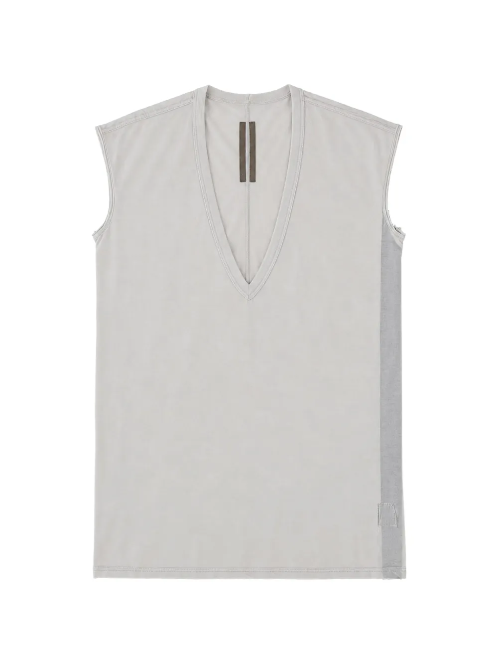 Rick Owens DRKSHDW Dylan T V-neck sleeveless T-shirt - Bianco