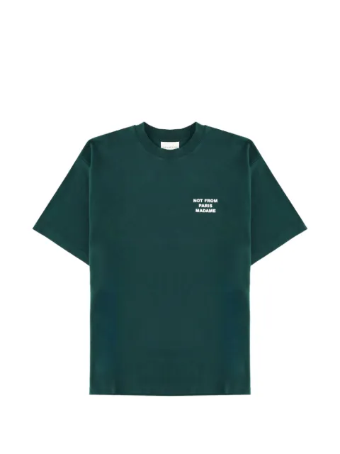 Drôle De Monsieur Le Slogan crew-neck T-shirt