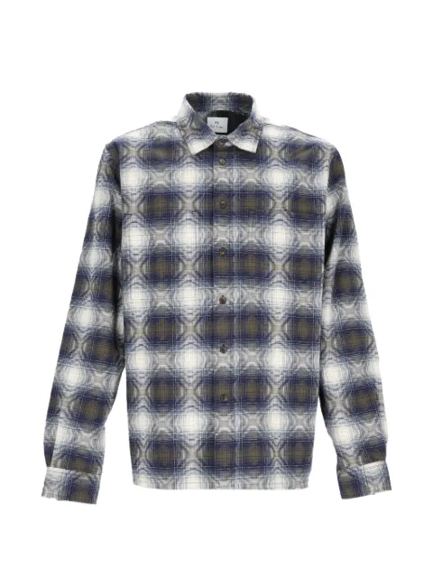 PS Paul Smith jacquard-check cotton shirt