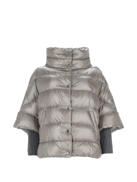 Herno Gesteppte Jacke mit Stehkragen