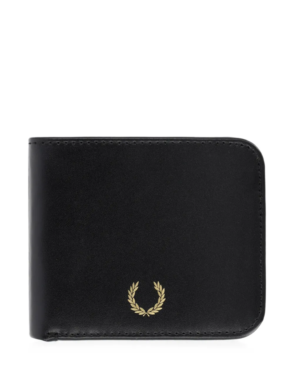 Fred Perry Laurel Wreath leather wallet · One Size